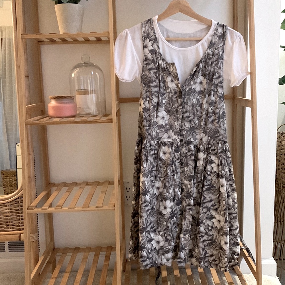 (SET)Gap dress and white puff T- shirts
